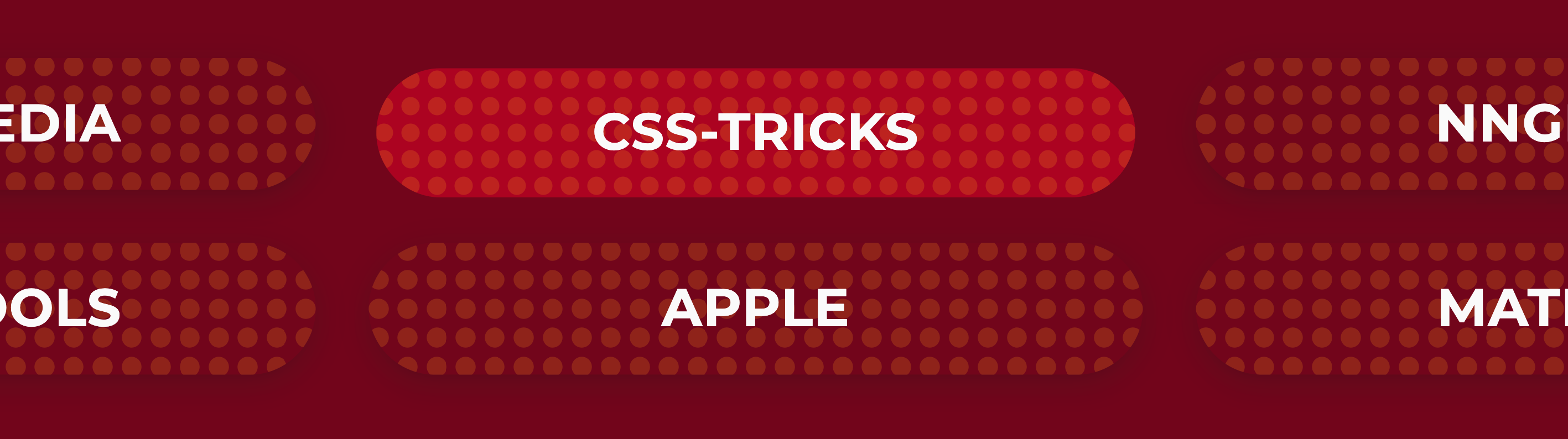 Detail screenshot of a section on Web Design resources on Attention to Detail website